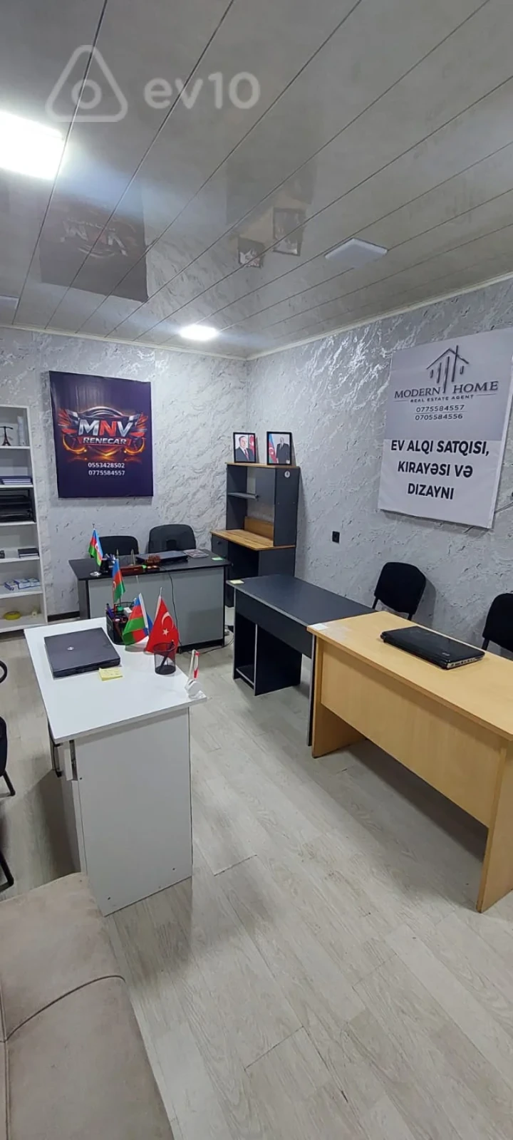 Kirayə verilir 1 otaqlı ofis 10 m²