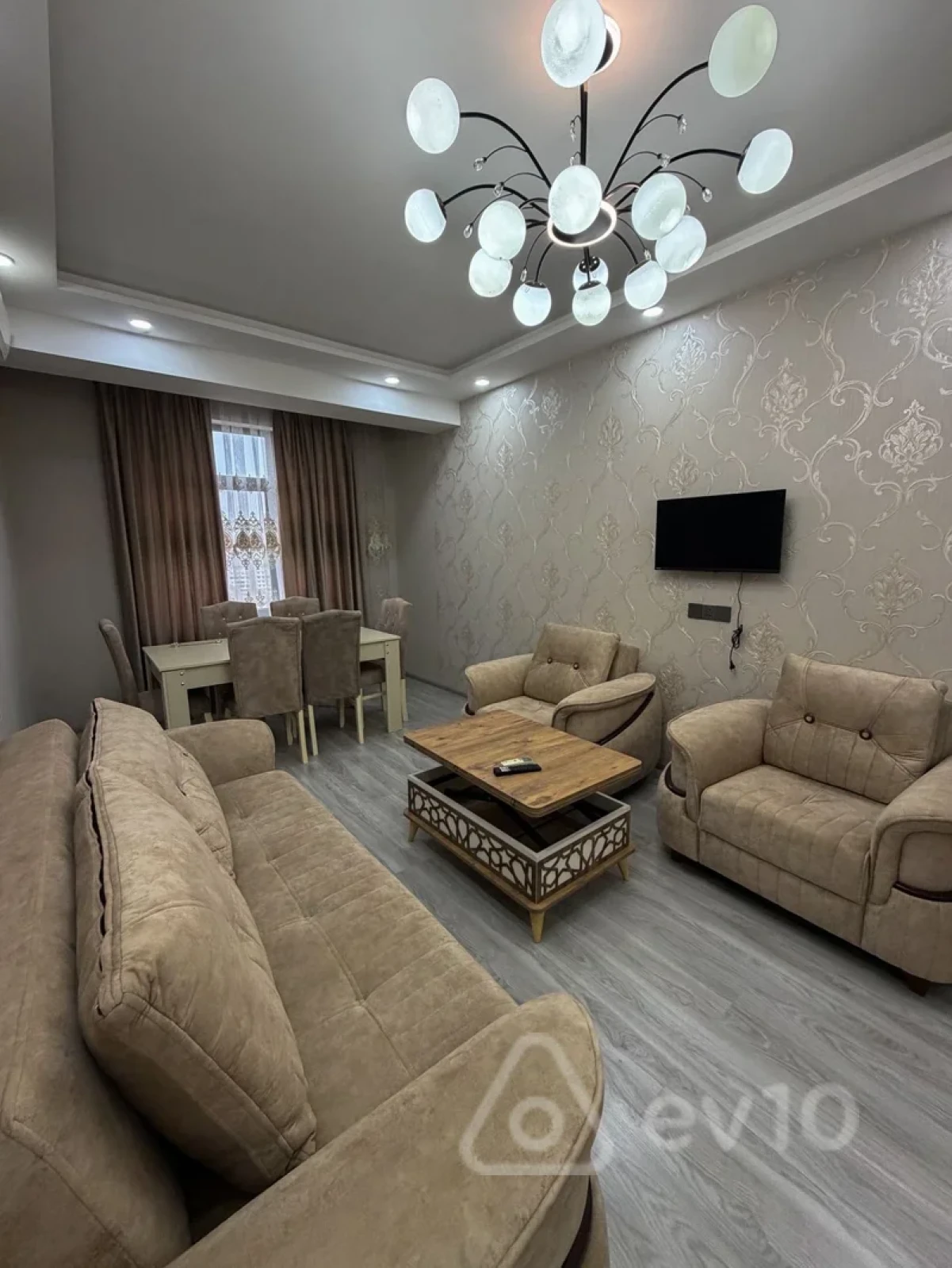 Kirayə verilir 2 otaqlı yeni tikili 60 m²