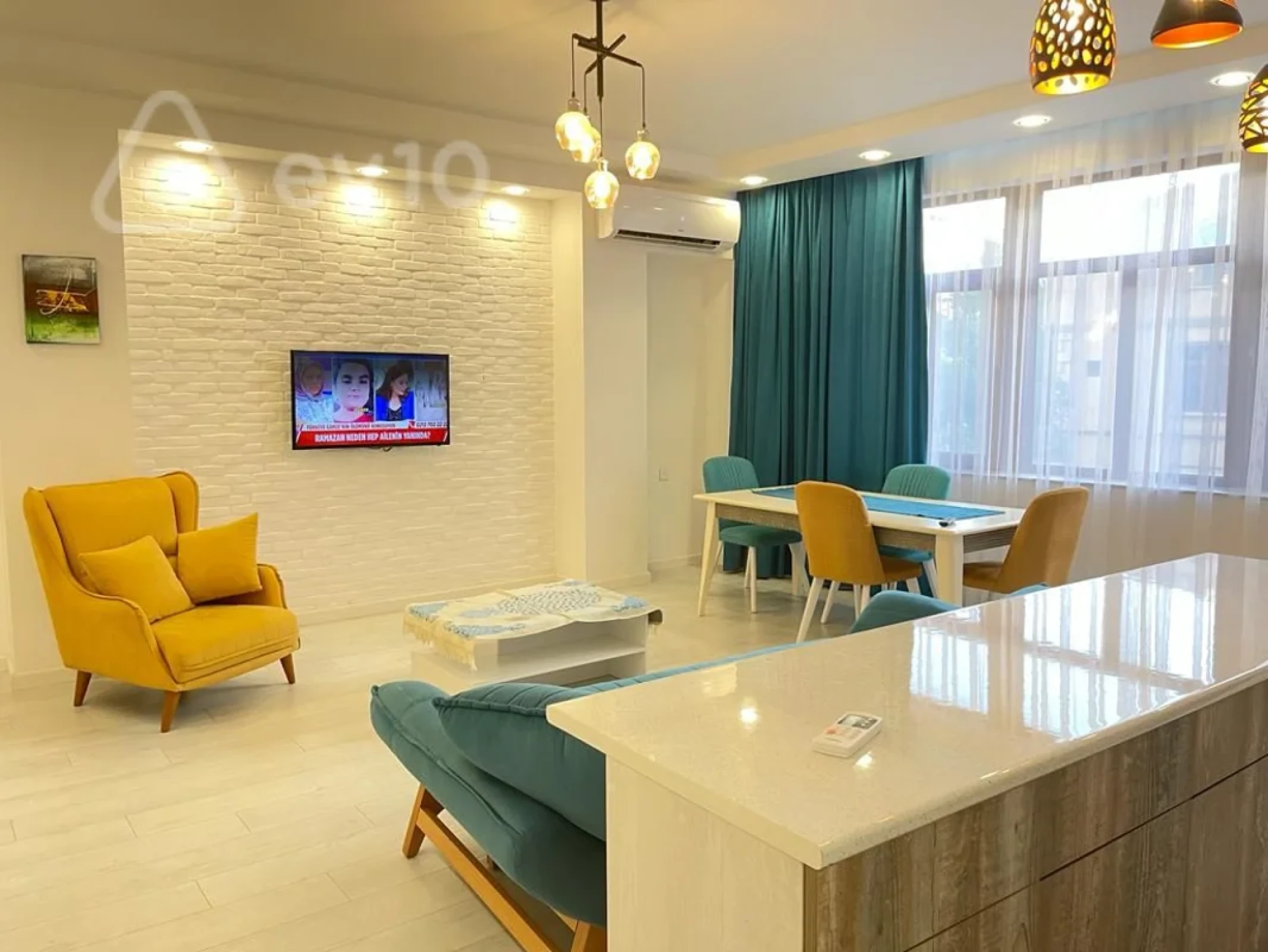 Kirayə verilir 3 otaqlı yeni tikili 120 m²