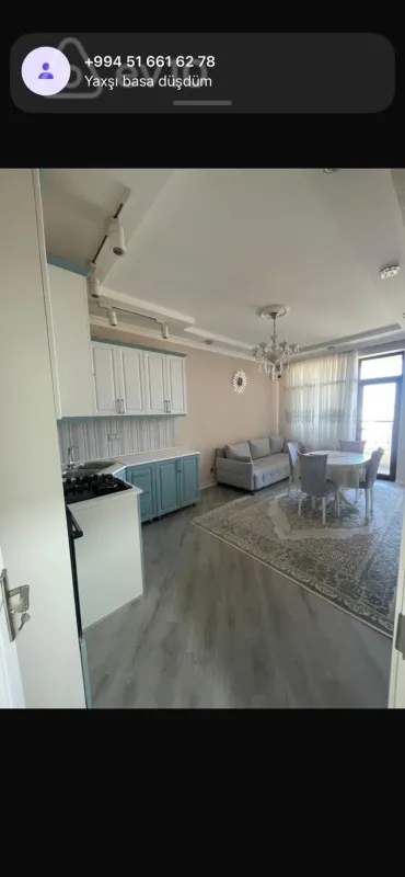 Kirayə verilir 2 otaqlı yeni tikili 55 m²