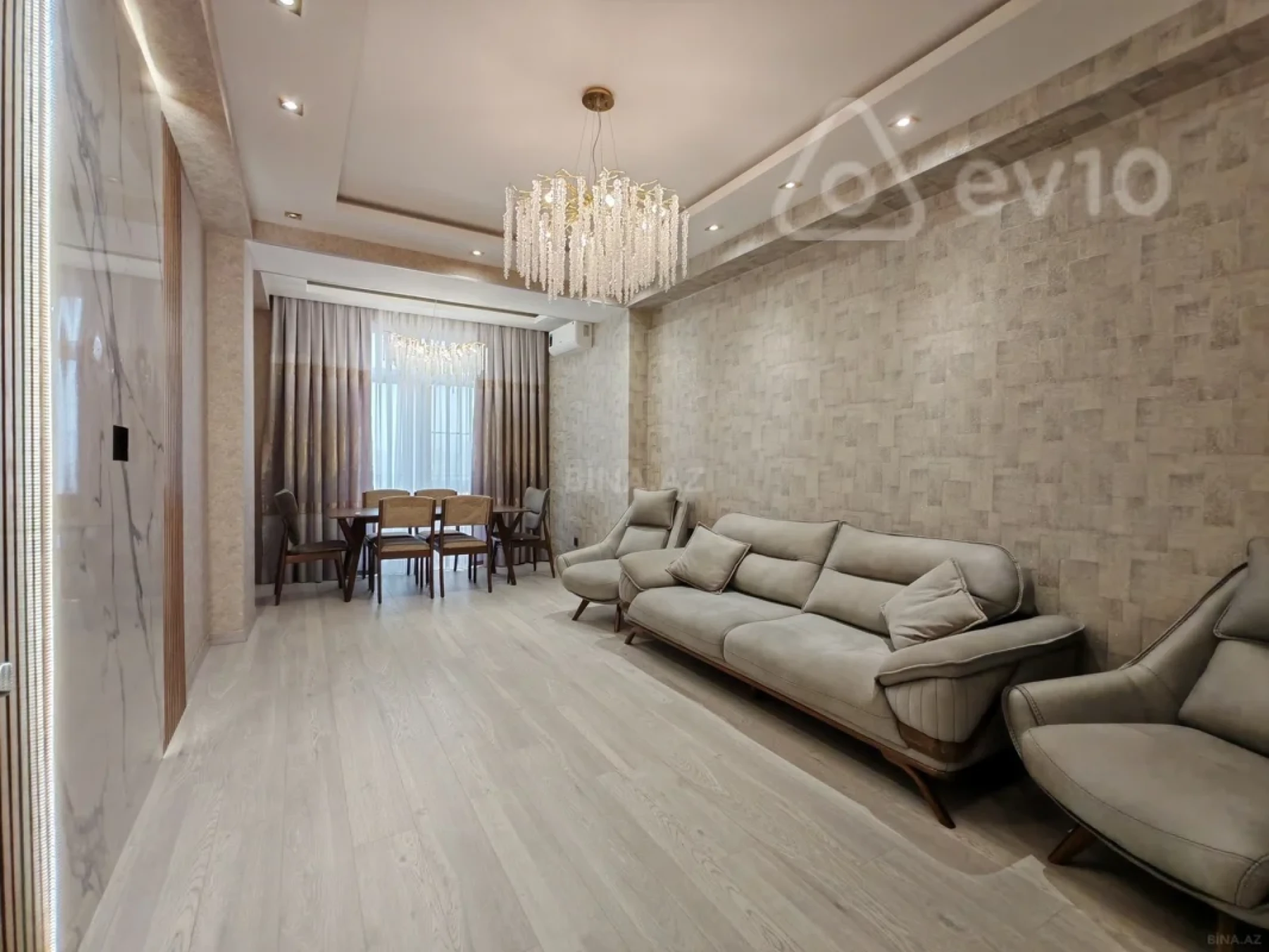 Kirayə verilir 3 otaqlı yeni tikili 130 m²