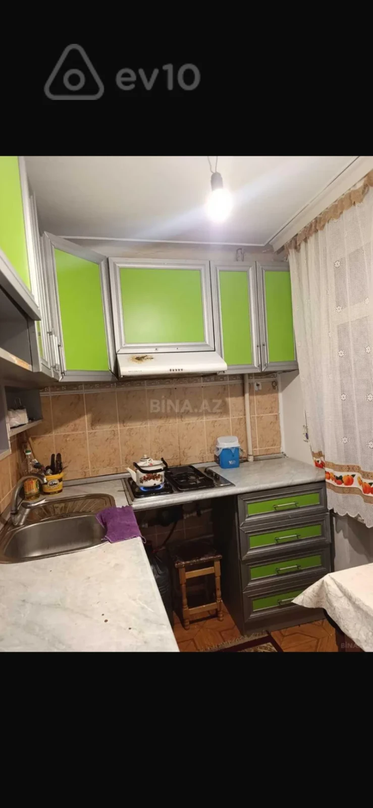 Kirayə verilir 2 otaqlı köhnə tikili 45 m²