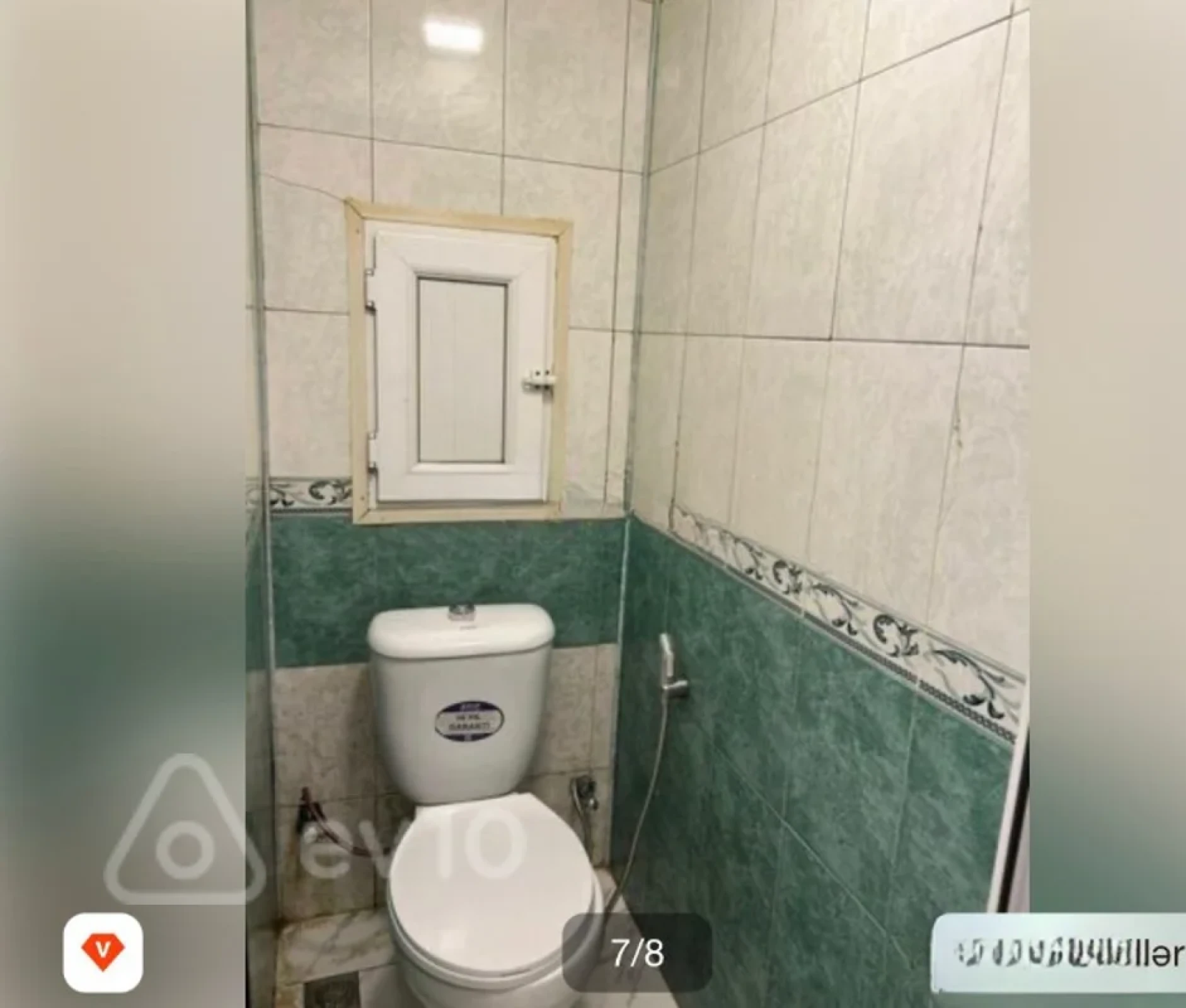 Kirayə verilir 2 otaqlı köhnə tikili 60 m²