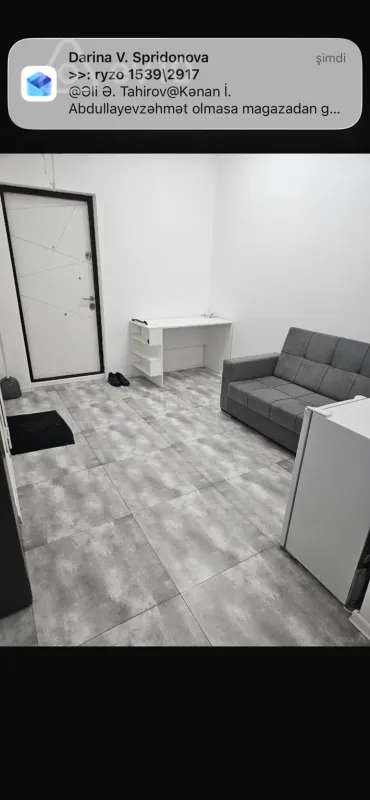 Kirayə verilir 2 otaqlı yeni tikili 36 m²