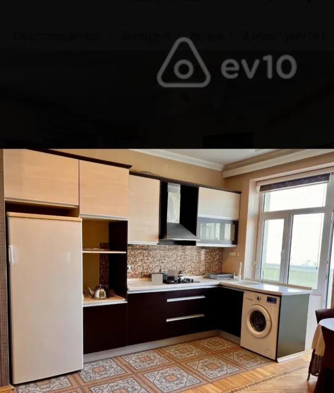 Kirayə verilir 2 otaqlı yeni tikili 60 m²