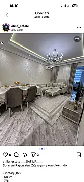Kirayə verilir 2 otaqlı yeni tikili 70 m²