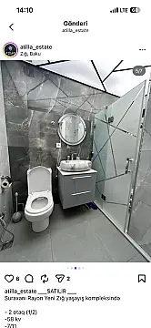 Kirayə verilir 2 otaqlı yeni tikili 70 m²