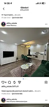 Kirayə verilir 2 otaqlı yeni tikili 75 m²