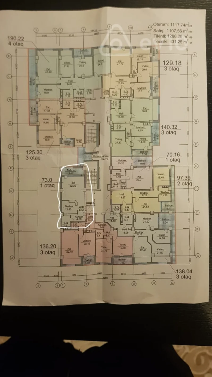 Satılır 1 otaqlı yeni tikili 73 m²