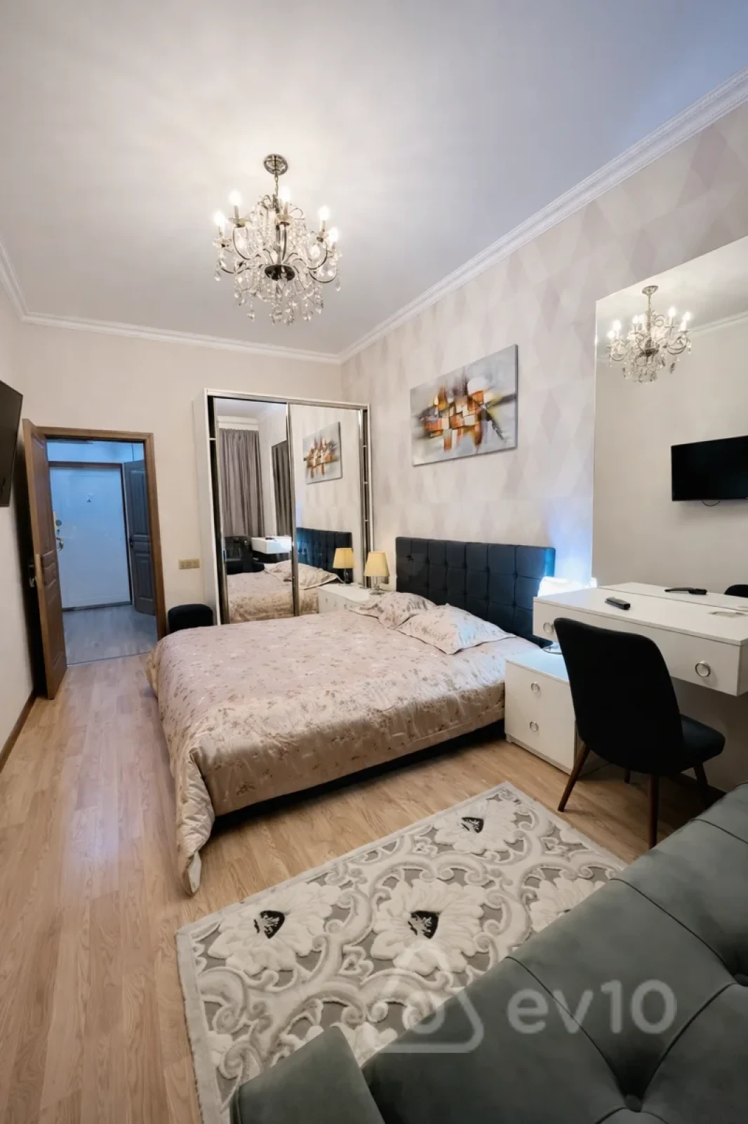 Kirayə verilir 1 otaqlı yeni tikili 55 m²