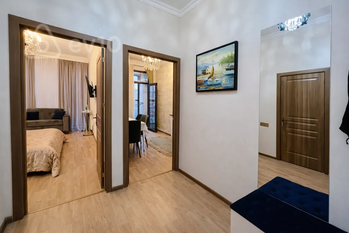 Kirayə verilir 1 otaqlı yeni tikili 55 m²