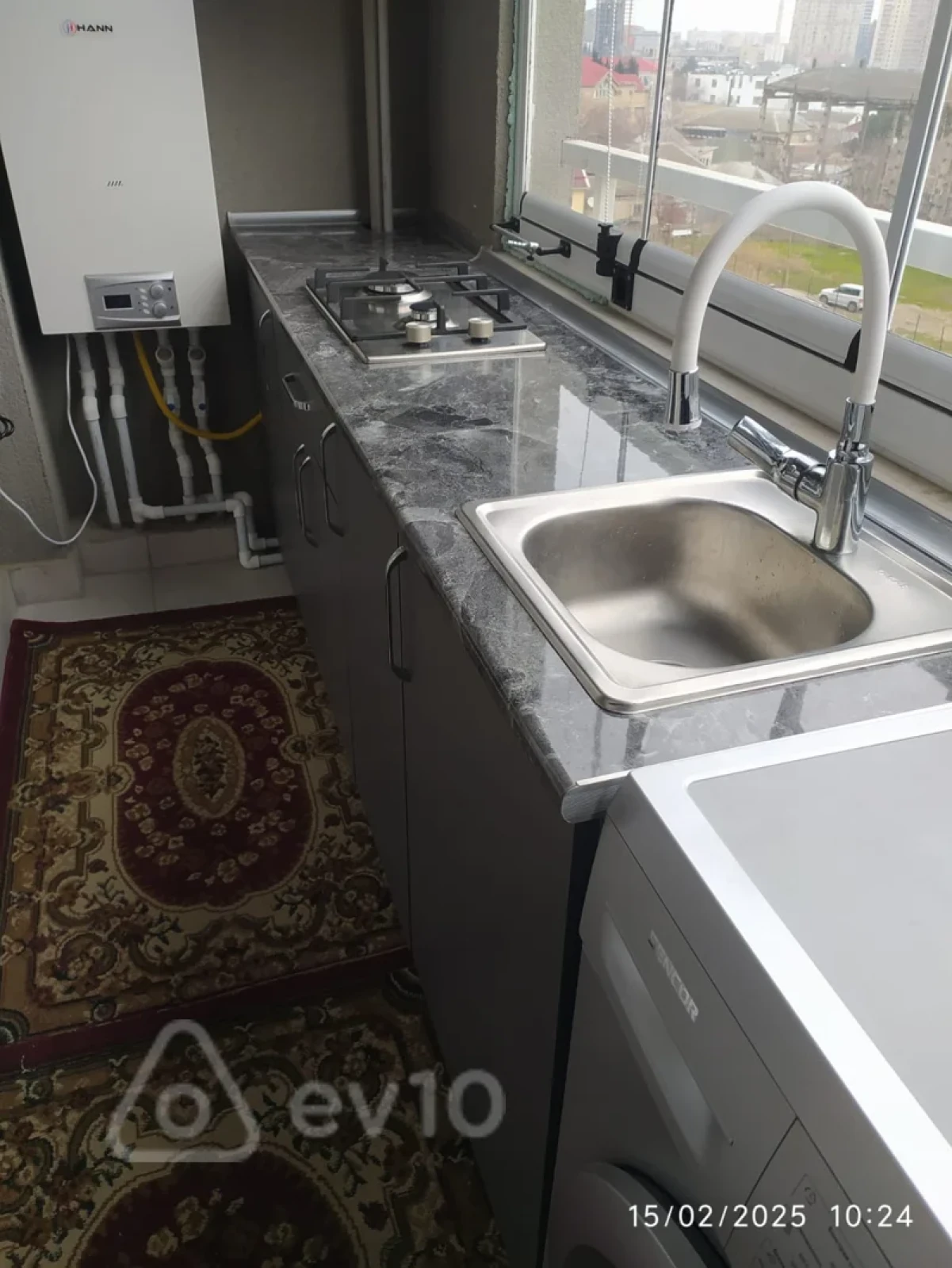 Kirayə verilir 1 otaqlı yeni tikili 35 m²