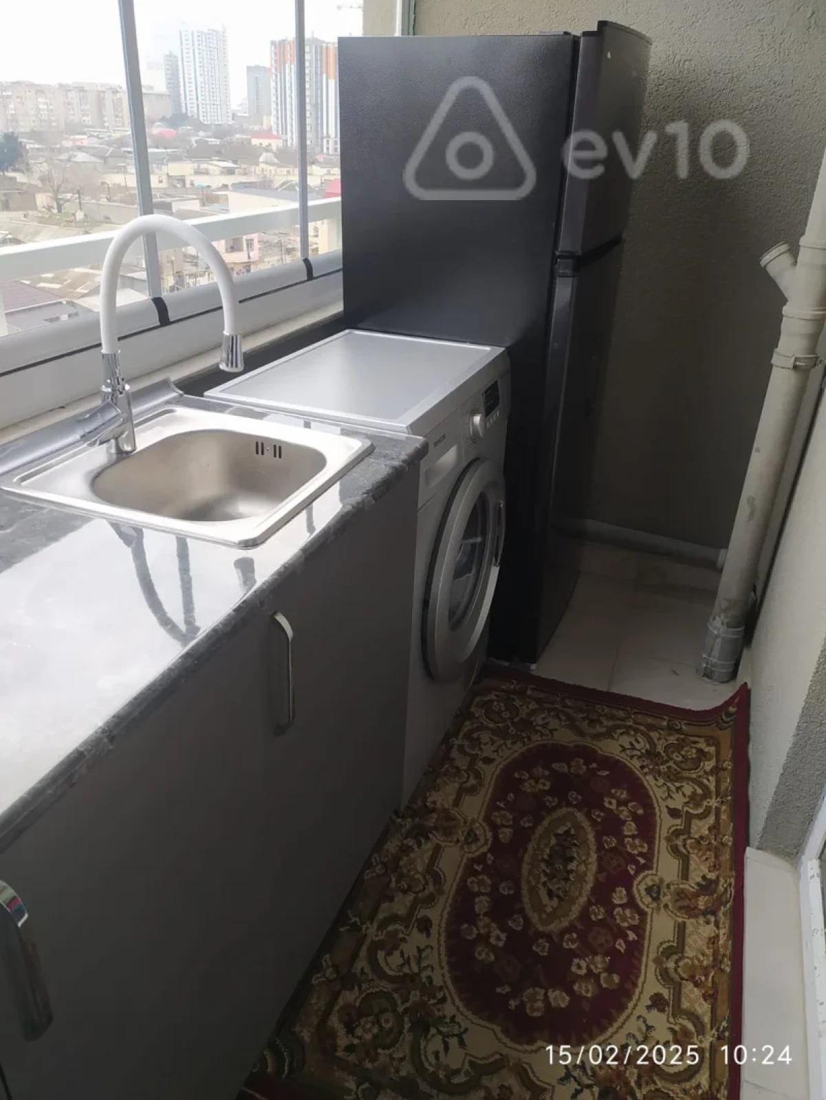 Kirayə verilir 1 otaqlı yeni tikili 35 m²