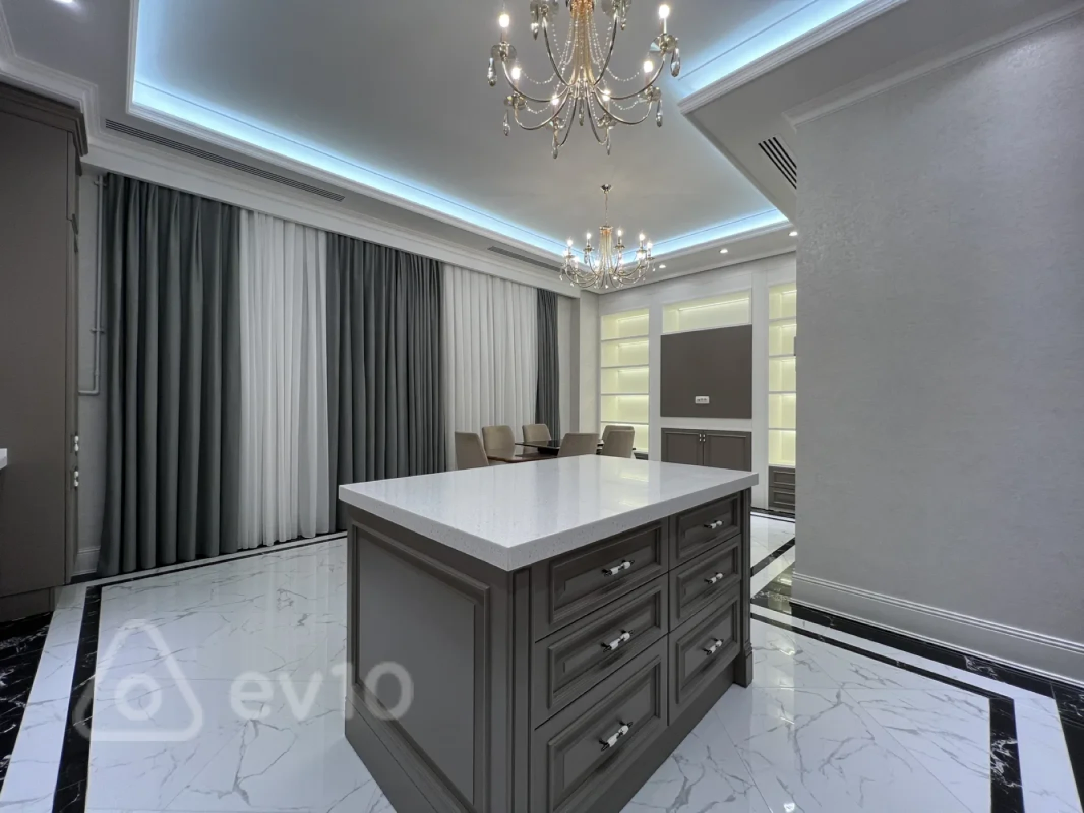 Kirayə verilir 4 otaqlı yeni tikili 210 m²