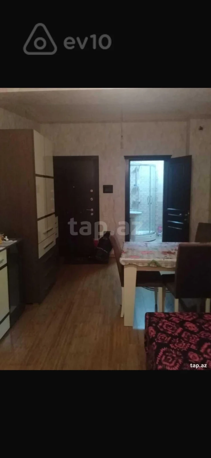 Kirayə verilir 1 otaqlı yeni tikili 25 m²