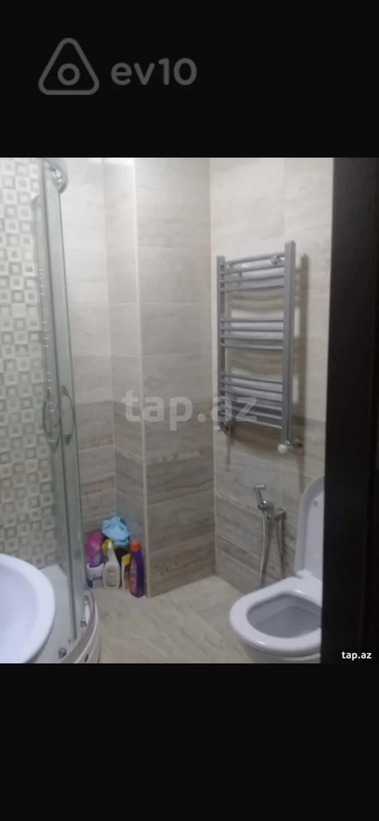 Kirayə verilir 1 otaqlı yeni tikili 25 m²