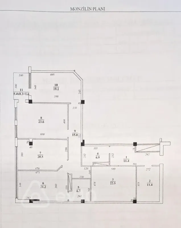 Satılır 4 otaqlı yeni tikili 175 m²