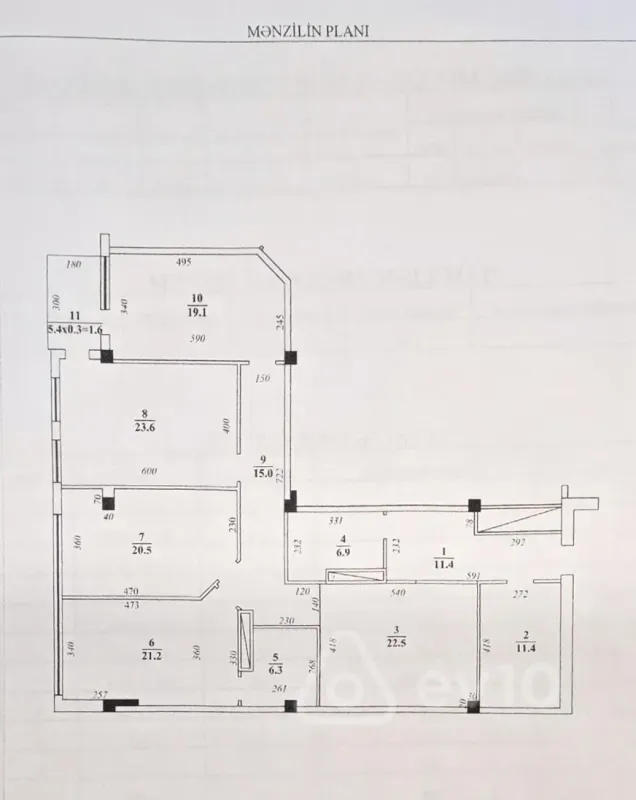 Satılır 4 otaqlı yeni tikili 175 m²