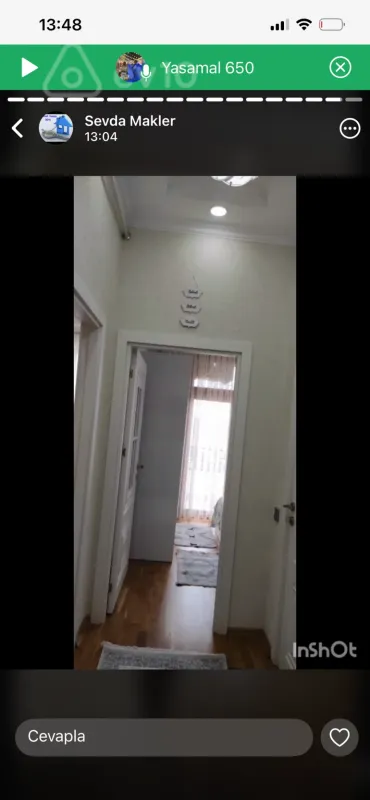 Kirayə verilir 2 otaqlı yeni tikili 60 m²