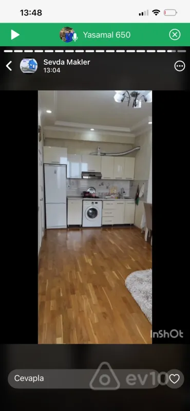 Kirayə verilir 2 otaqlı yeni tikili 60 m²