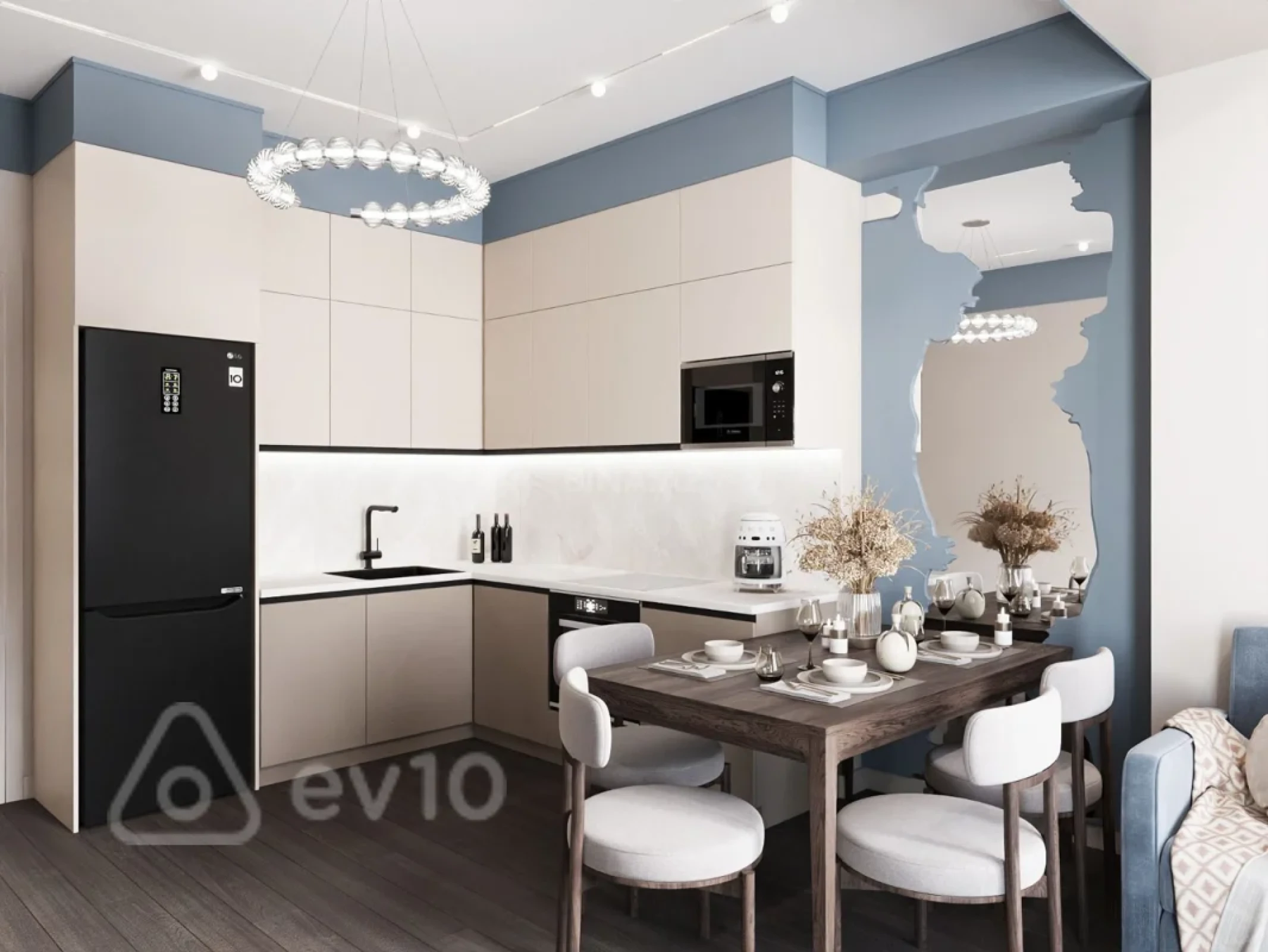 Kirayə verilir 2 otaqlı yeni tikili 55 m²