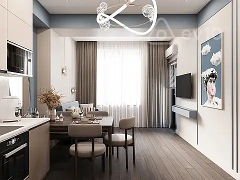 Kirayə verilir 2 otaqlı yeni tikili 55 m² — Bakı, Nəsimi 2 otaq 55.00 m²