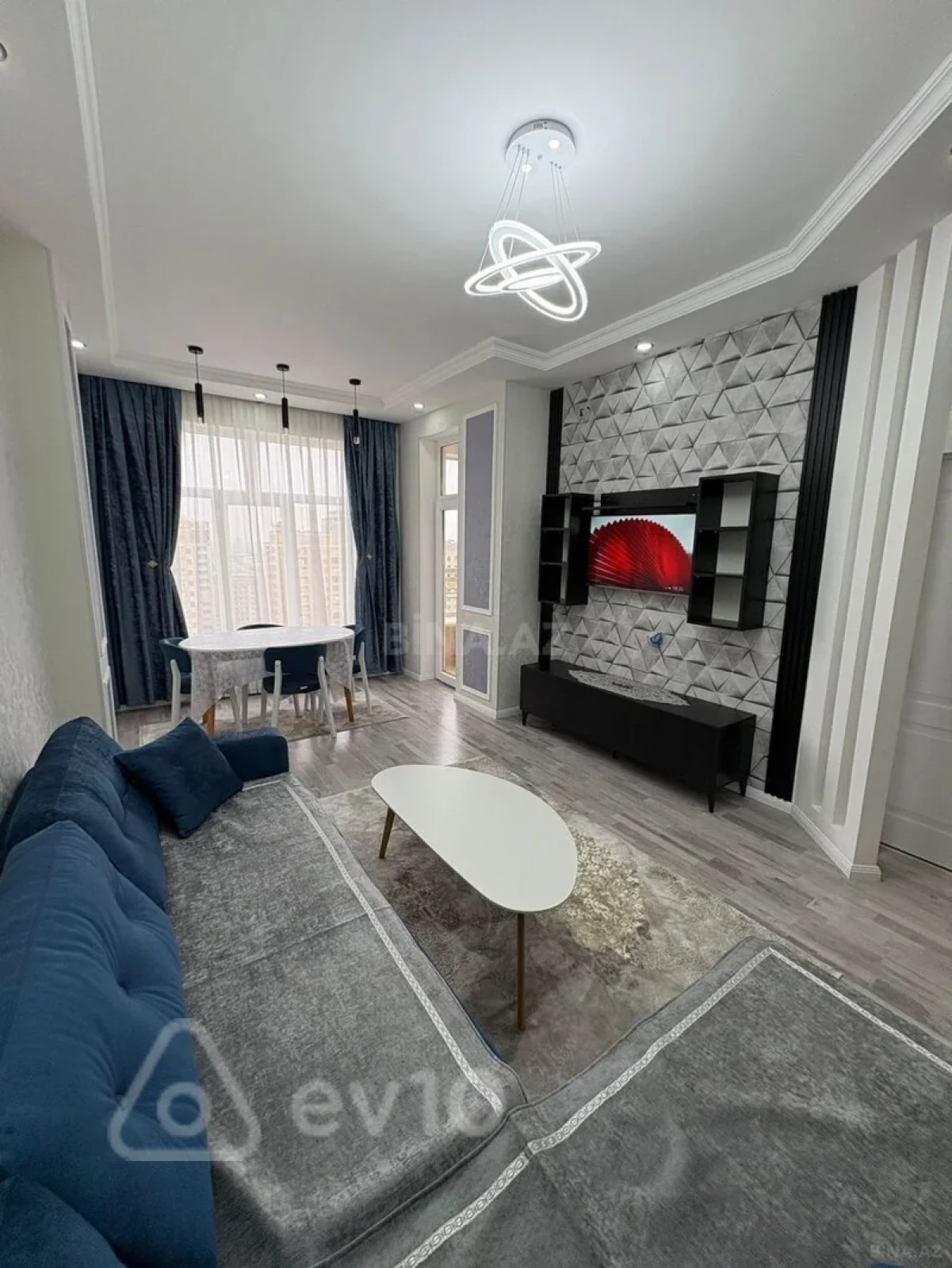 Kirayə verilir 2 otaqlı yeni tikili 55 m²