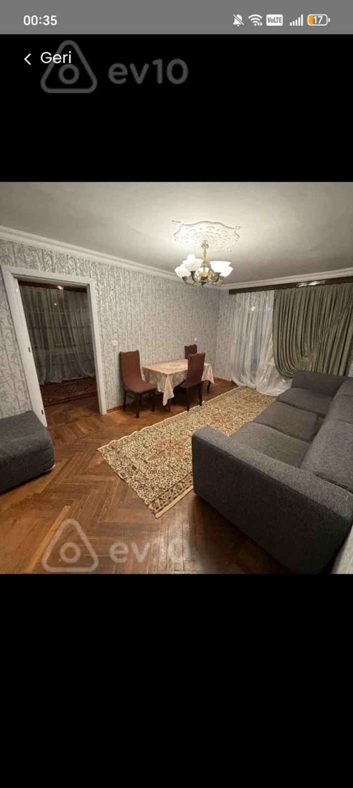 Kirayə verilir 3 otaqlı köhnə tikili 86 m²