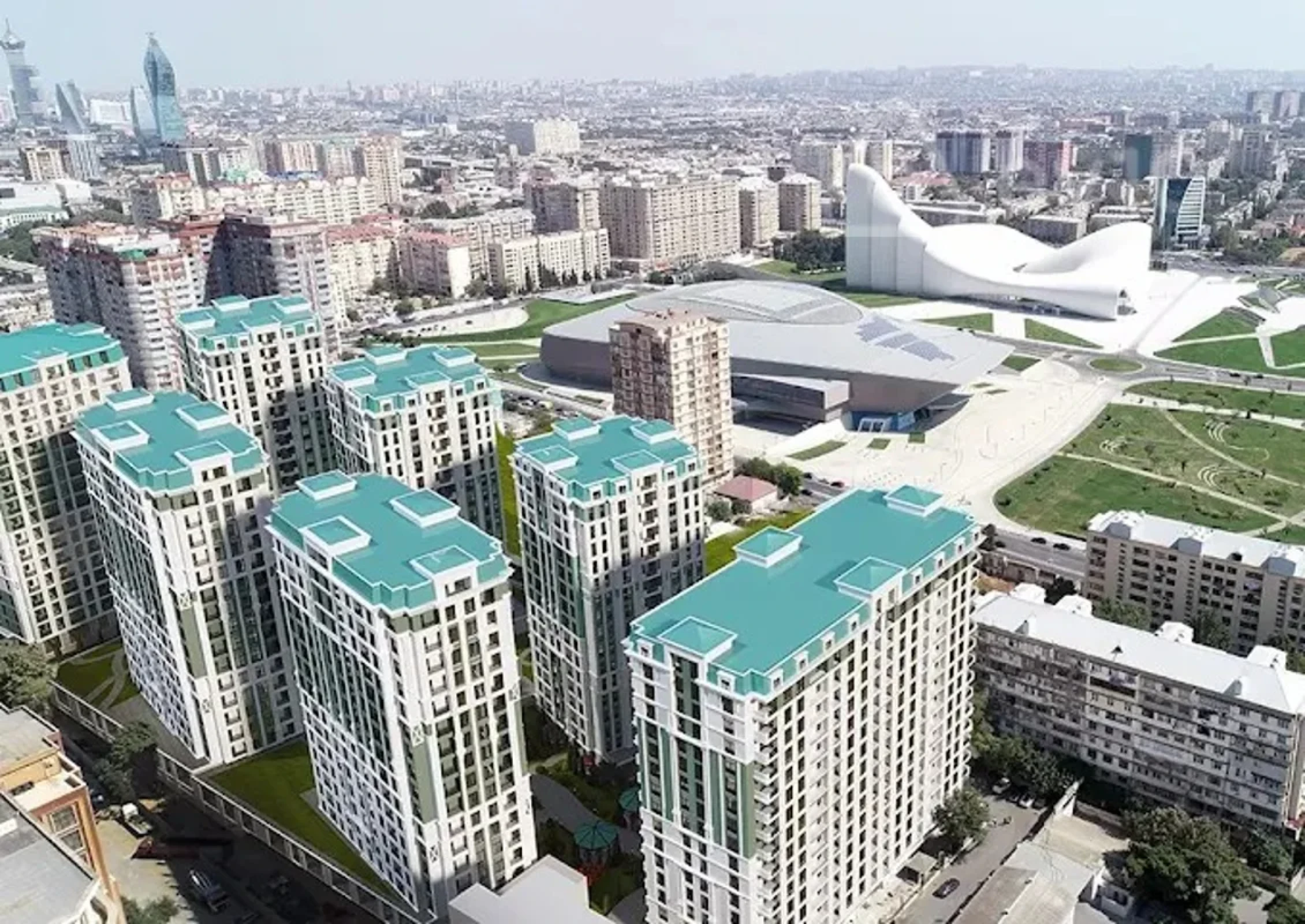 Kirayə verilir 2 otaqlı yeni tikili 105 m²