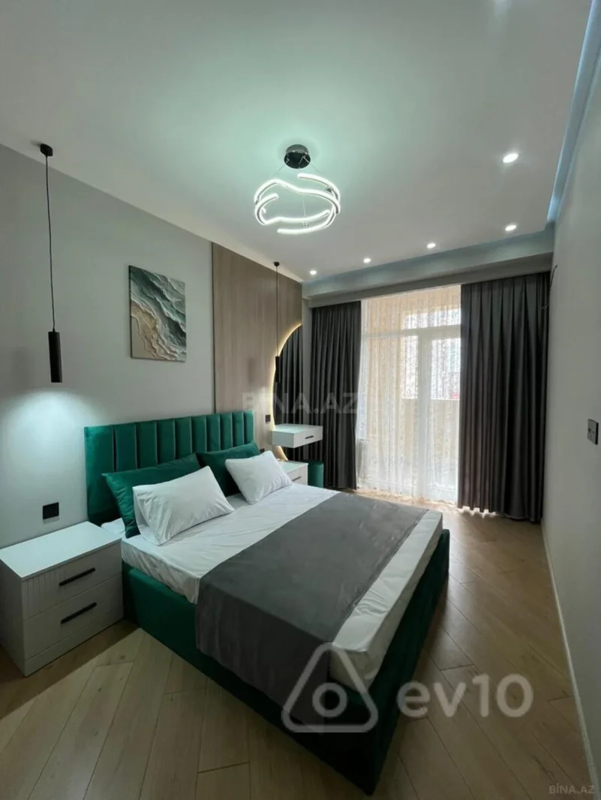 Kirayə verilir 2 otaqlı yeni tikili 75 m²