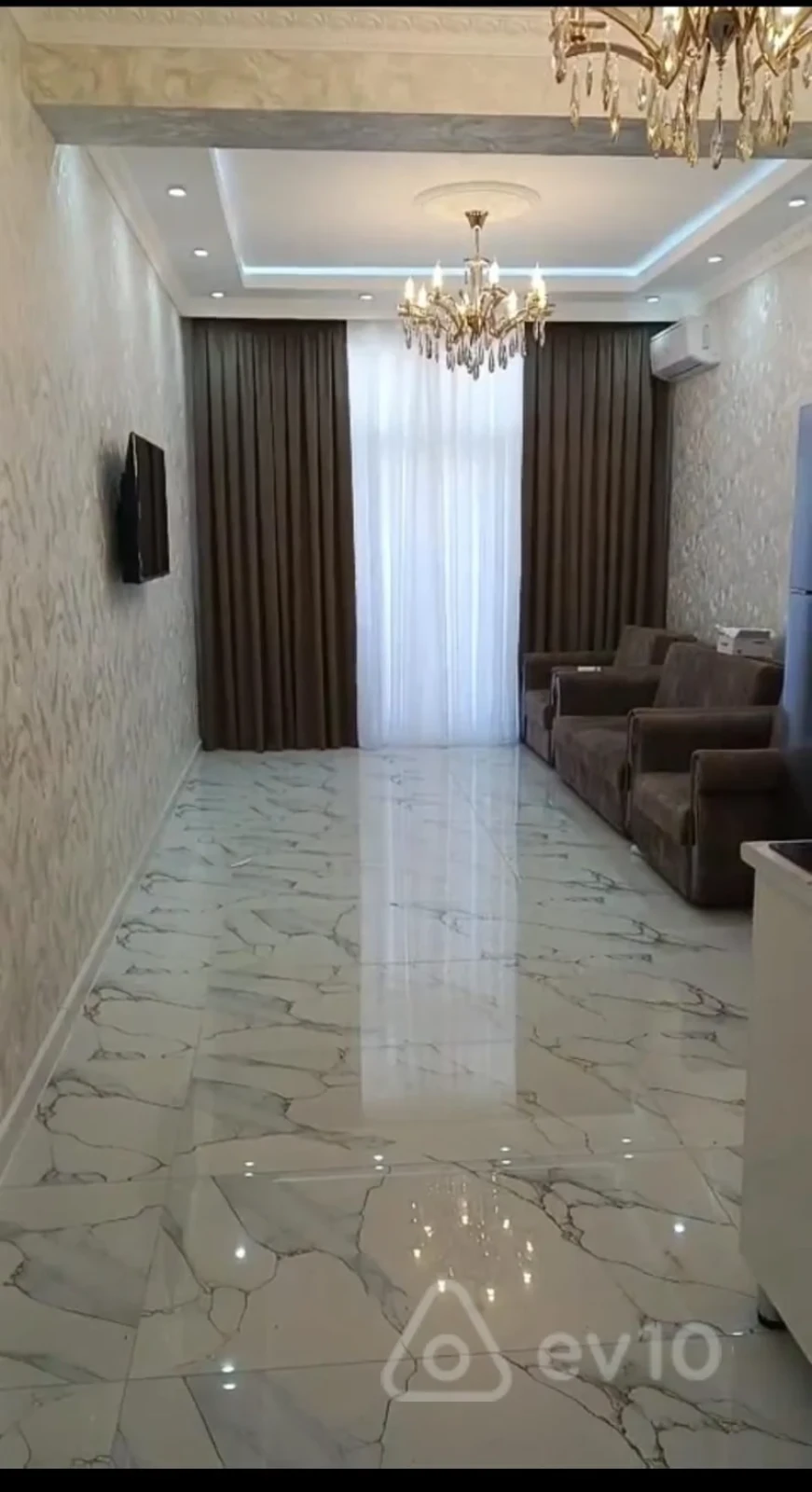 Kirayə verilir 1 otaqlı yeni tikili 40 m²