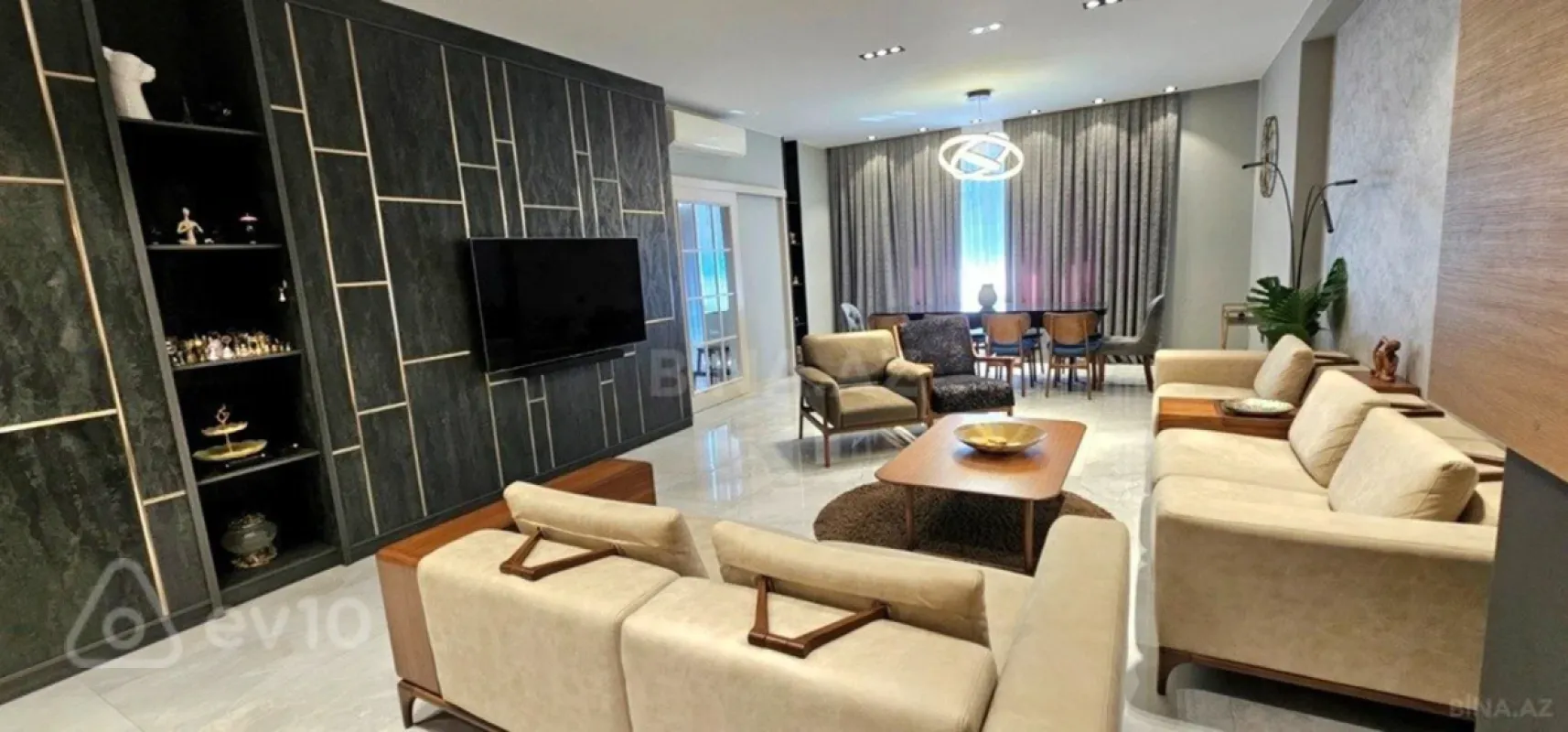 Kirayə verilir 4 otaqlı yeni tikili 229 m²