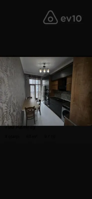 Kirayə verilir 3 otaqlı yeni tikili 84 m²