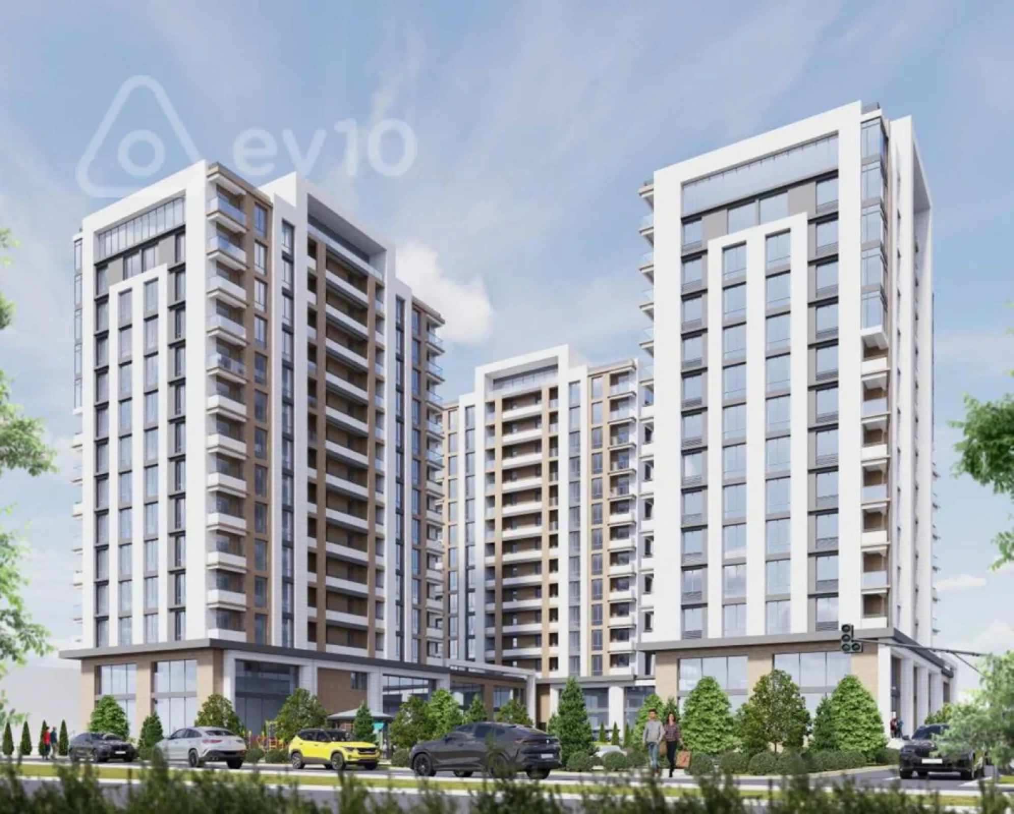 Satılır 2 otaqlı yeni tikili 53.4 m²