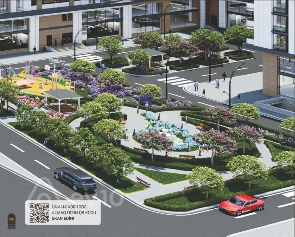 Satılır 2 otaqlı yeni tikili 53.4 m²