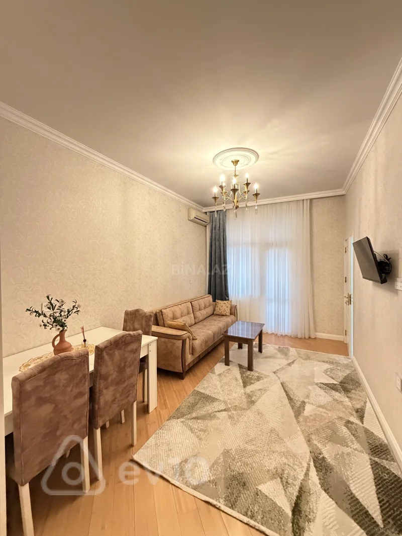 Kirayə verilir 2 otaqlı yeni tikili 60 m² — Bakı, Nizami 2 otaq 60.00 m²