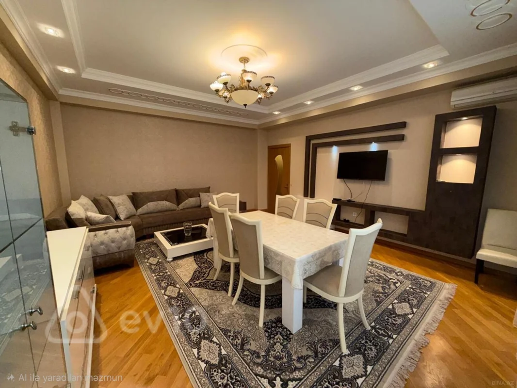 Kirayə verilir 3 otaqlı yeni tikili 120 m² — Bakı, Nizami 3 otaq 120.00 m²