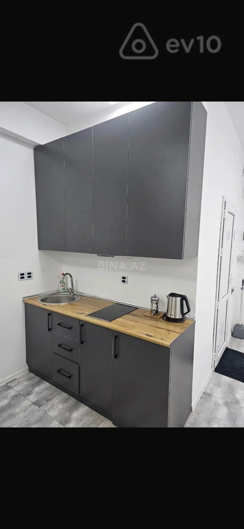 Kirayə verilir 1 otaqlı yeni tikili 41 m² — Bakı, Abşeron 1 otaq 41.00 m²
