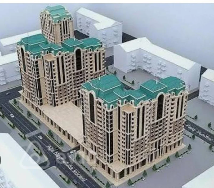 Satılır 4 otaqlı yeni tikili 180 m² — Bakı, Nərimanov 4 otaq 180.00 m²