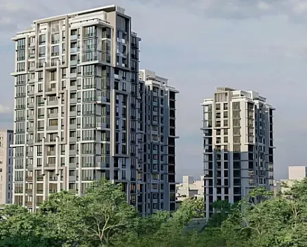 Satılır 2 otaqlı yeni tikili 80.1 m² — Bakı, Nəsimi 2 otaq 80.10 m²