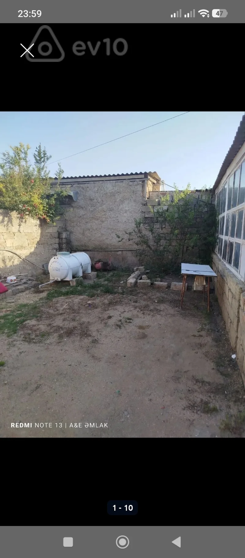 Satılır 2 otaqlı həyət evi 70 m²