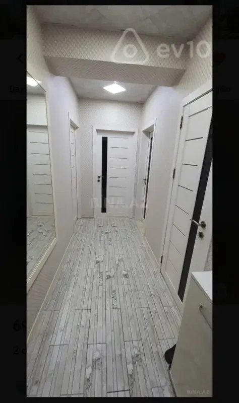 Kirayə verilir 2 otaqlı yeni tikili 70 m²