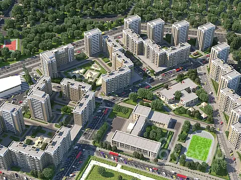Satılır 2 otaqlı yeni tikili 59 m² — Bakı, Suraxanı 2 otaq 59.00 m²