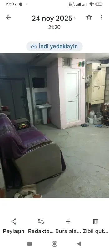 Kirayə verilir 1 otaqlı həyət evi 12 m²