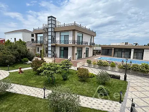 Kirayə verilir 9 otaqlı həyət evi 750 m² — Bakı, Xəzər 9 otaq 750.00 m²