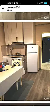 Kirayə verilir 1 otaqlı yeni tikili 28 m² — Xırdalan 1 otaq 28.00 m²