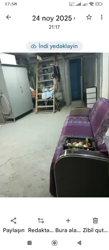 Kirayə verilir 1 otaqlı həyət evi 50 m²