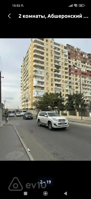 Kirayə verilir 2 otaqlı yeni tikili 47 m²