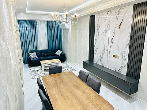 Kirayə verilir 3 otaqlı yeni tikili 90 m² — Xırdalan 3 otaq 90.00 m²