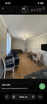 Kirayə verilir 2 otaqlı köhnə tikili 60 m² — Bakı, Nizami 2 otaq 60.00 m²